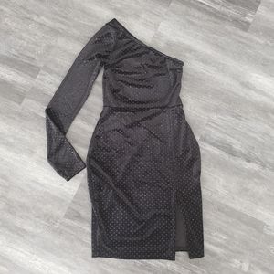 Black Velvet PLT Long Sleeve Mini